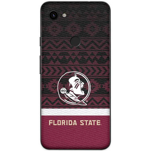 Florida State University Pattern Jersey Google Pixel 3a Skin